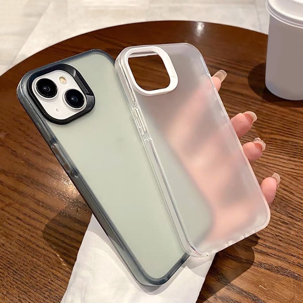 Ốp Lưng iPhone TPU Silicon Nhám Mỏng Cao Cấp, Chống Sốc, Bảo Vệ Camera iP 7/8/X/XS/11/12/13/14/15/16/17/Plus/Pro/Max/Air | BigBuy360 - bigbuy360.vn