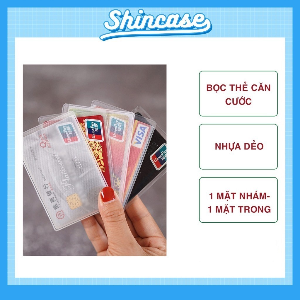 Vỏ Bao Bọc Túi Đựng Thẻ ATM, Sinh Viên, Card, Chứng Minh Thư, Căn Cước Công Cân, Bằng Lái Xe