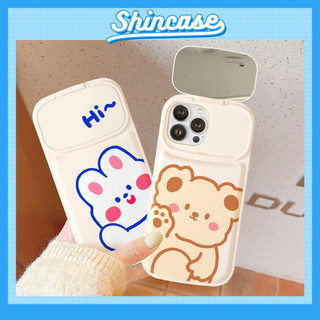 Ốp Lưng iPhone Hi Hi Nắp Gương Selfie, Chống Sốc, Bảo Vệ Camera - iP 6/6s/7/8/Plus/X/XS/XR/11/12/13/14/15/Pro/Max