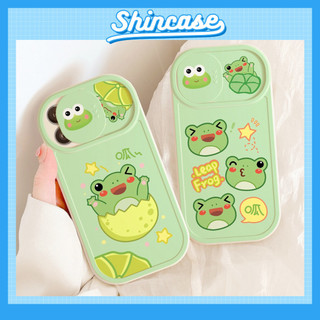 Ốp Lưng iPhone Leap Frog Camera Nắp Trượt Tròn, Chống Sốc, Bảo Vệ Camera - iP 6/6s/7/8/Plus/X/Xs/11/12/13/14/15/Pro/Max
