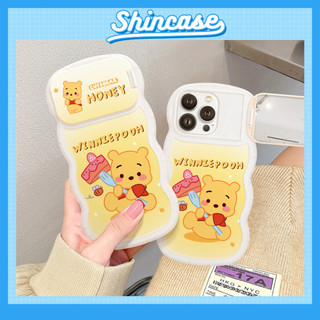 Ốp lưng iphone gương sóng Honey Bear 6/6plus/6s/6splus/7/7plus/8/8plus/x/xs/11/12/13/14/pro/max/promax/plus/shin