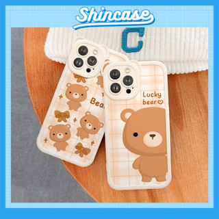 Ốp Lưng iPhone Bear Union Camera Gấu, Chống Sốc, Bảo Vệ Camera - iP 6/6s/7/8/Plus/X/XS/XR/11/12/13/14/15/Pro/Max/Mini