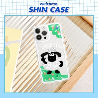Ốp lưng iphone trong lượn sóng Cừu bông 6/6plus/6s/6splus/7/7plus/8/8plus/x/xs/11/12/13/14/pro/max/promax/plus/shin/case