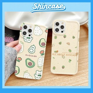 Ốp Lưng Điện Thoại IPhone Mềm Thân Thiện Môi Trường Hoạ Tiết Quả Bơ 7plus 6s 6 7 8 Plus 11 13 12 14 Pro Max XR X XS Max