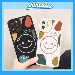 Ốp Lưng iPhone Color Smile Cạnh Vuông, Chống Sốc, Bảo Vệ Camera - Cho iP 6/6s/7/8/Plus/X/XS/XR/11/12/13/14/15/Pro/Max
