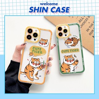 Ốp lưng iphone Cute Ti.ger cạnh vuông 6/6plus/6s/6splus/7/7plus/8/8plus/x/xs/11/12/13/14/pro/max/promax/plus/shin/case