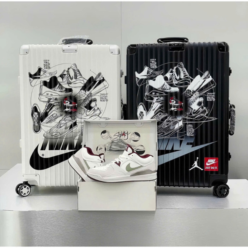 Vali  NIKE + ADIDAS Chính hãng - 20inch/24inch/28inch - MÀU TRẮNG