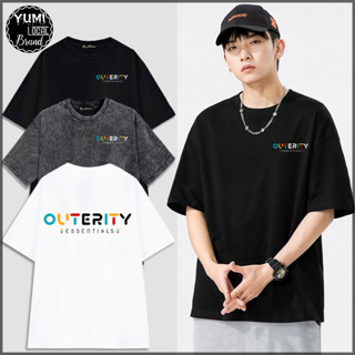 Áo Thun OUTERITY ESSENTIALS Local Brand Cotton 100% dày 260gsm Form rộng Unisex (YM9020L - Full Box)