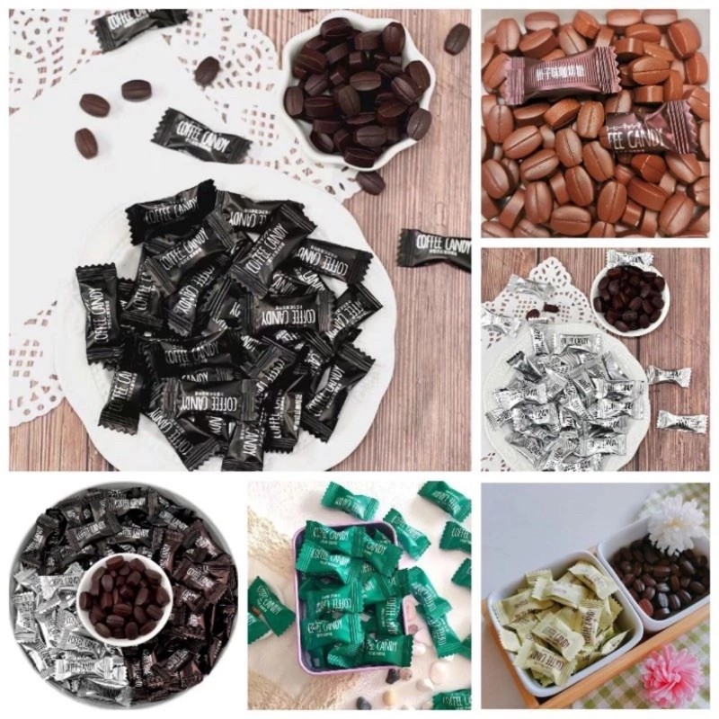 kẹo cafe không đường, ít đường dành cho người ăn kiêng. có mix đủ 8 vị