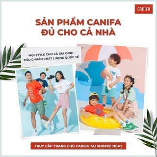 Áo phông nữ kiểu eo chun CANIFA chất liệu polyester pha 6TS21C002