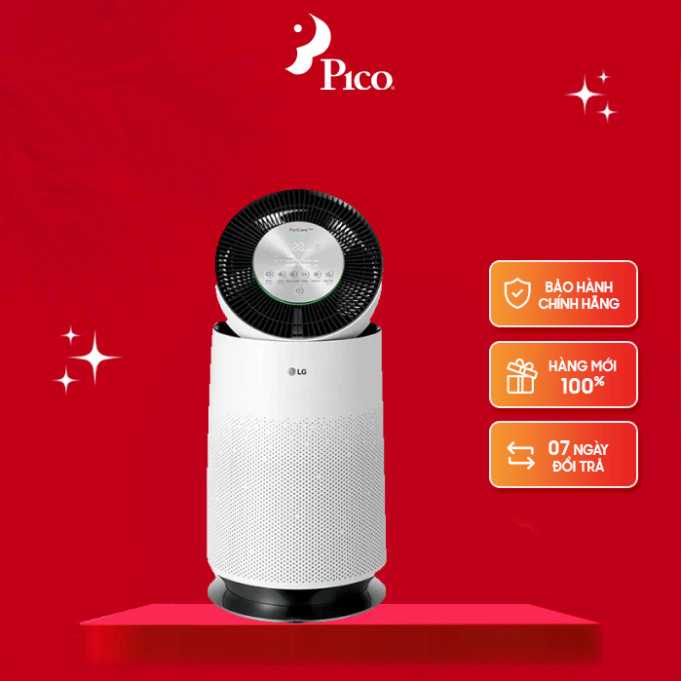 [ Máy lọc không khí LG Puricare 1 tầng 61.2㎡ (SafePlus) AS65GDWH0.ABAE ]