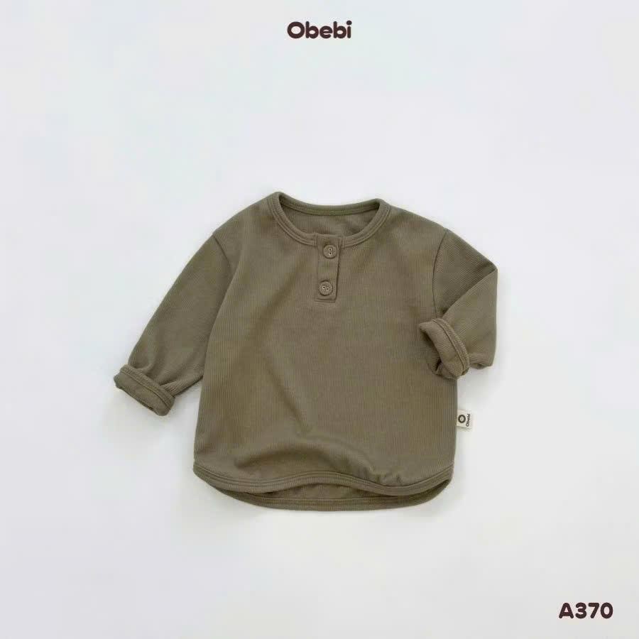Obebi Áo Gân Cúc Bọc cho bé
