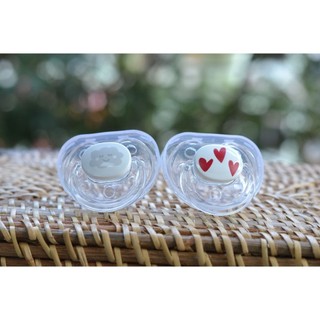 Ty ngậm LE BIBERON FRANCAIS bằng silicon (0-6 tháng tuổi)