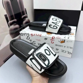 dép quai ngang dán xé thời trang DG chữ to siêu đẹp_mẫu dép nam nữ đế pu chống nước đi học siêu êm chân thoáng khí