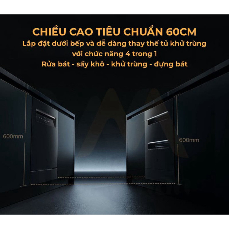 sale sale Máy Rửa Chén Bát Xiaomi 12 Bộ Mijia S1 – Làm Sạch Nhanh, Khử Trùng 99,9%, Cảm Biến Thông Minh - Bảo Hành 12T