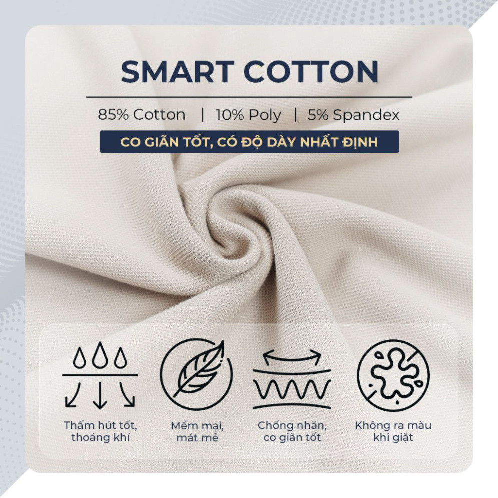 Hàng 2nd Áo polo nam BASIC SYMBOL vải cá sấu cotton interlock xuất xịn, thanh lịch, sang trọng - POLOMANOR Hàng 2nd