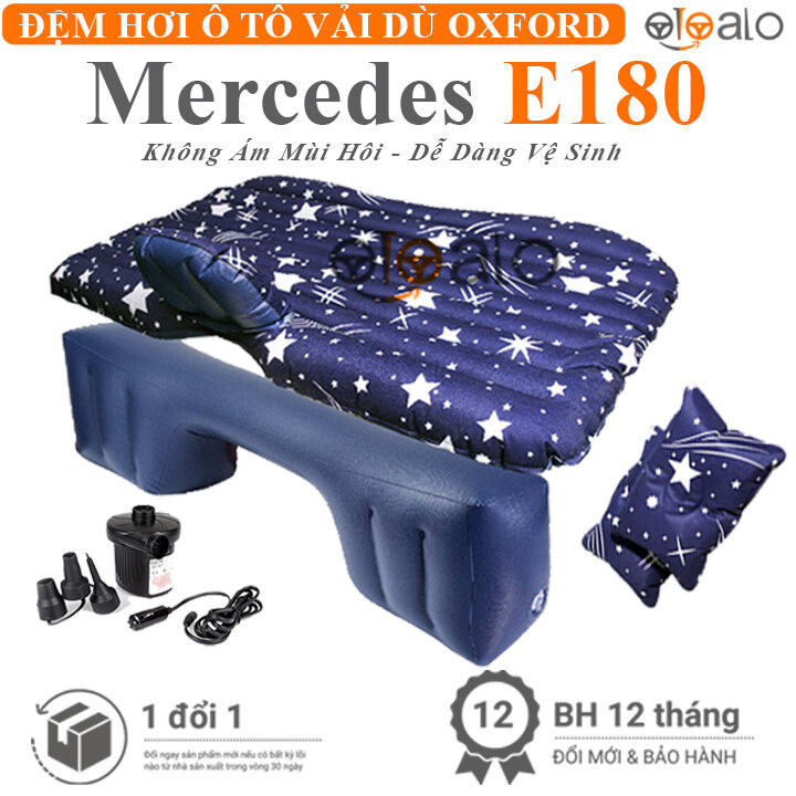 Đệm hơi ô tô Mercedes Benz E180 vải dù Oxford cao cấp - OTOALO
