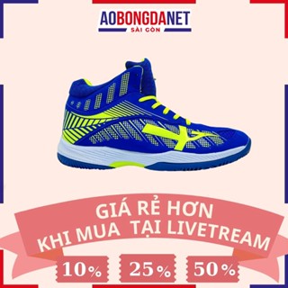  Giày Bóng Chuyền Sao Vàng 301 Navy Chính Hãng Giày Thể Thao - Chống Mài Mòn Chuyên Tập Sân Bê Tông 