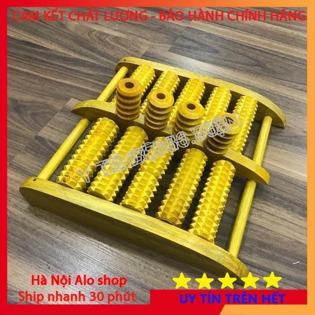 Bàn Lăn Gỗ Massage Chân [5 HÀNG LỚN] - [HÀNG CHÍNH HÃNG]