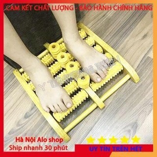Bàn Lăn Gỗ Massage Chân [5 HÀNG LỚN] - [HÀNG CHÍNH HÃNG]