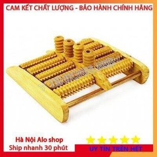 Bàn Lăn Gỗ Massage Chân [5 HÀNG LỚN] - [HÀNG CHÍNH HÃNG]