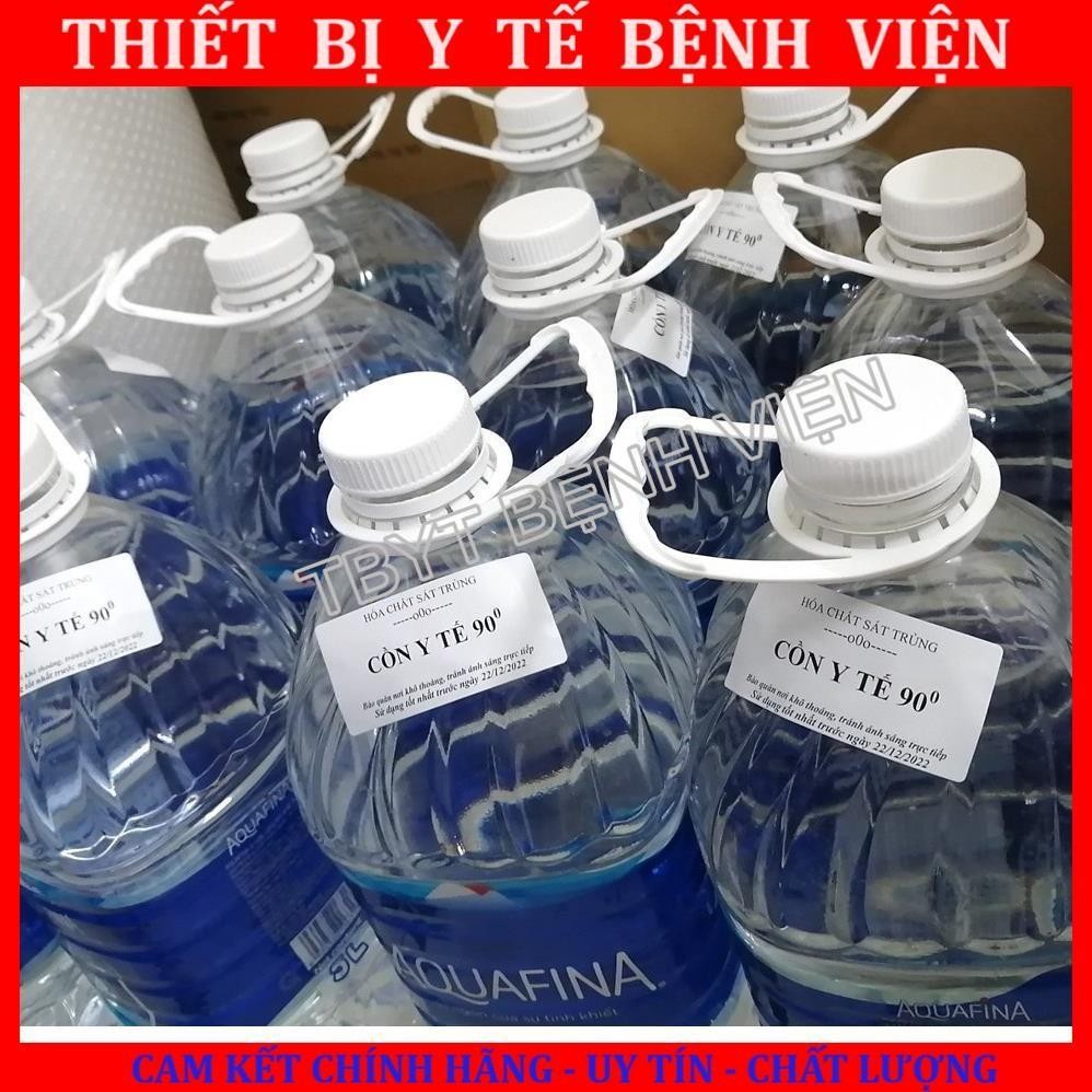 Cồn Dùng trong Y Tế 70 Độ và 90 Độ Can 5 Lít, hàng công ty, chất lượng (ethanol)