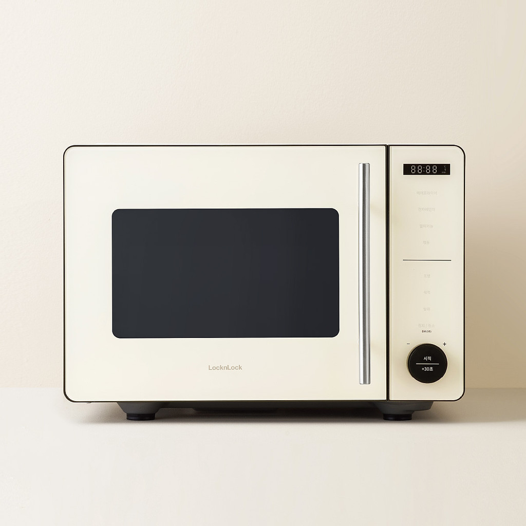 Lò chiên không dầu kết hợp lò vi sóng Locknlock EJF294IVY Rangefryer - Dung tích 22L