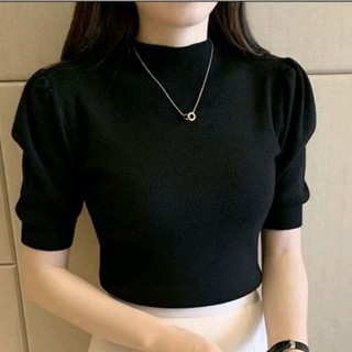 Áo cổ lọ Tay Lỡ Thun Gân KHÔNG PHẢI LEN full màu đẹp (A15)