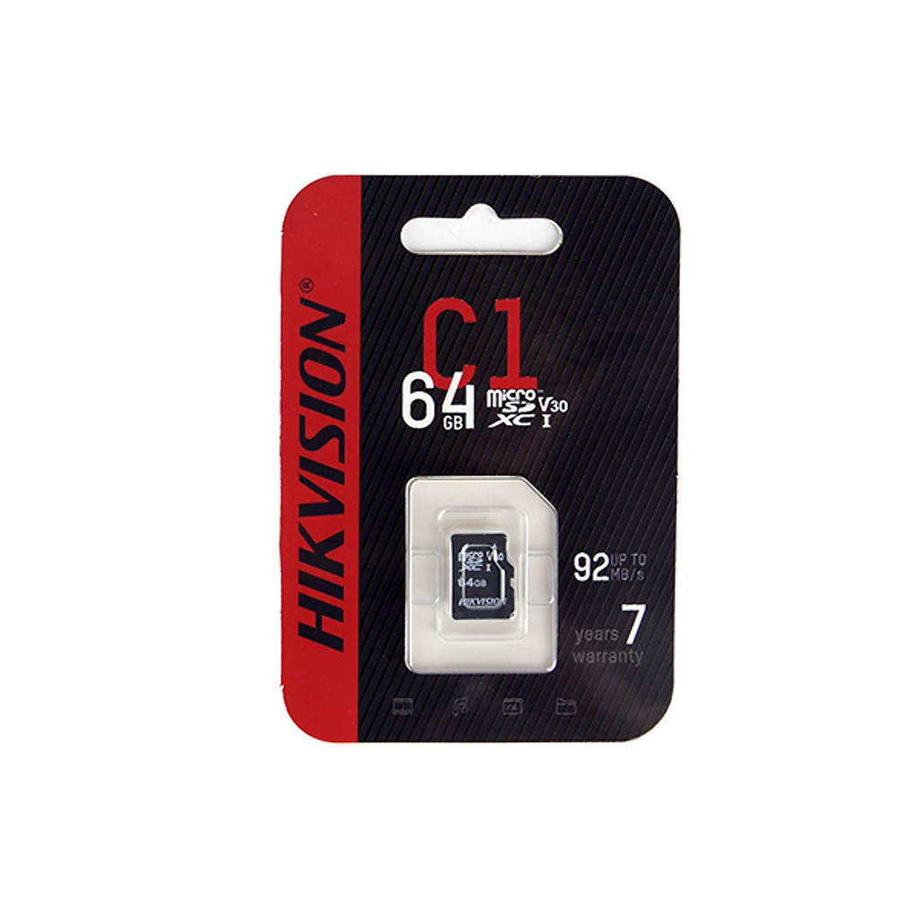 Thẻ Nhớ Micro SD Hikvision 64Gb Class 10 - Hàng Chính hãng