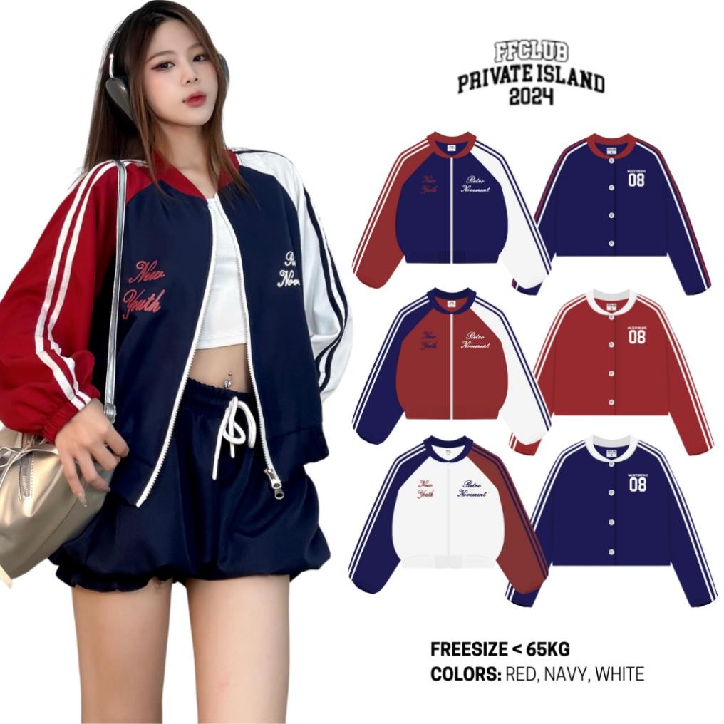 ÁO KHOÁC JACKET FORM BOXY 08 Taiduc Store MIX