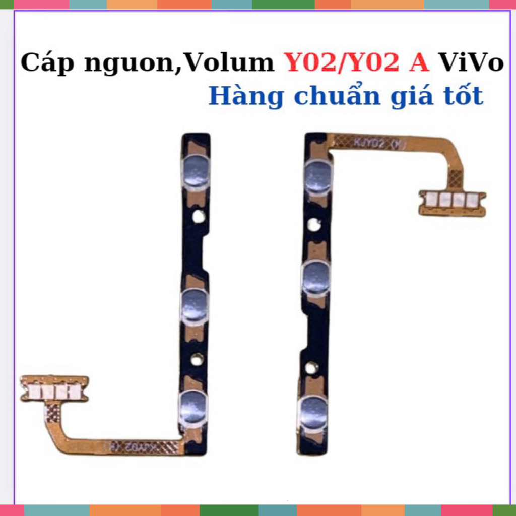 Cáp nguon,Volum Y02/Y02 A ViVo Hàng chuẩn giá tốt