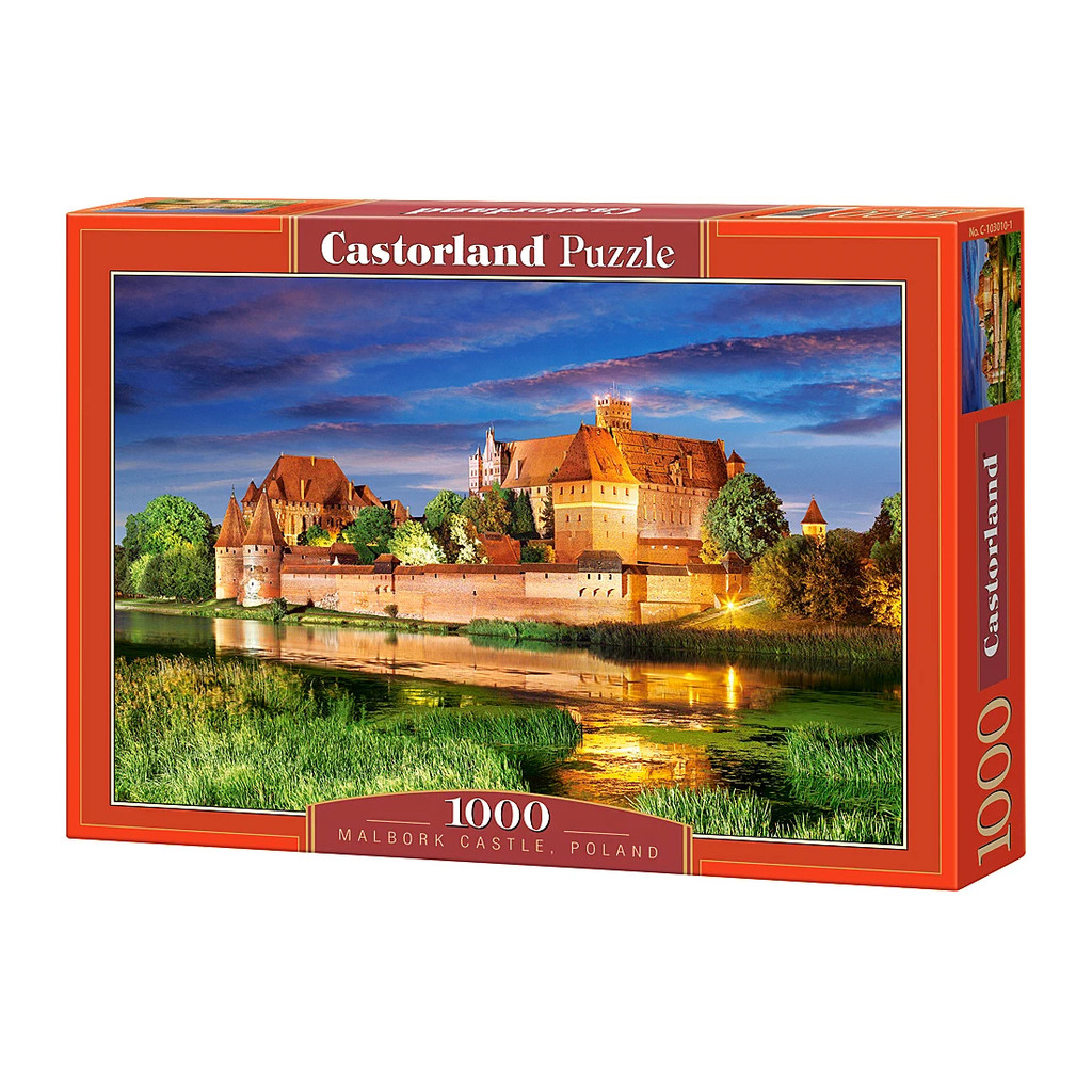 Xếp hình Puzzle Lâu Đài Malbork, Poland 1000 mảnh CASTORLAND C-103010-2