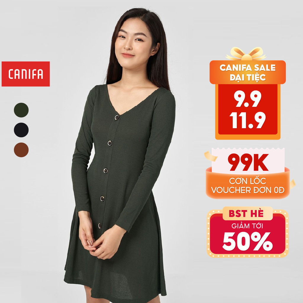 Váy liền nữ Canifa 6DS19C019