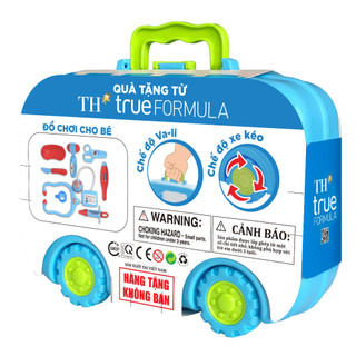 [Hàng tặng không bán] Hộp đồ chơi vali bác sĩ TH true FORMULA