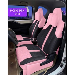 Áo Ghế Bọc Ghế Lót Ghế VINFAST VF3 hàng 9D Da Nappa Full 360 độ cả 2 Hàng Ghế Hàng Cao Cấp