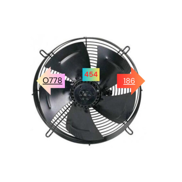 Axial fan Ebmpapst A4D500-AM03-01