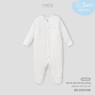 Bộ liền dài tất màu trắng Nous Bình Dương