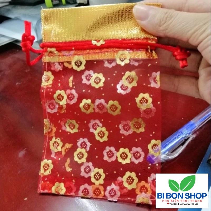 COMBO 50 TÚI GẤM ĐỎ (BI BON SHOP)