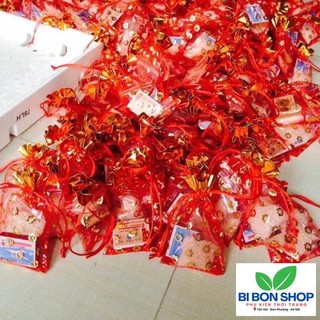 COMBO 50 TÚI GẤM ĐỎ (BI BON SHOP)
