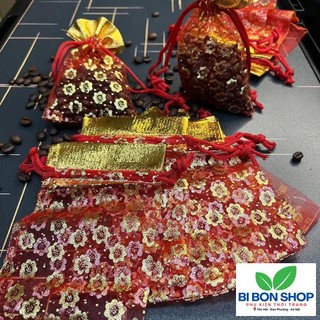 COMBO 50 TÚI GẤM ĐỎ (BI BON SHOP)