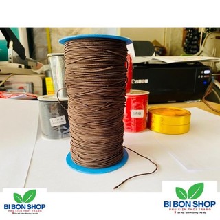 CUỘN DÂY CHUN BỌC DÙ XÂU VÒNG 500M (BI BON SHOP)