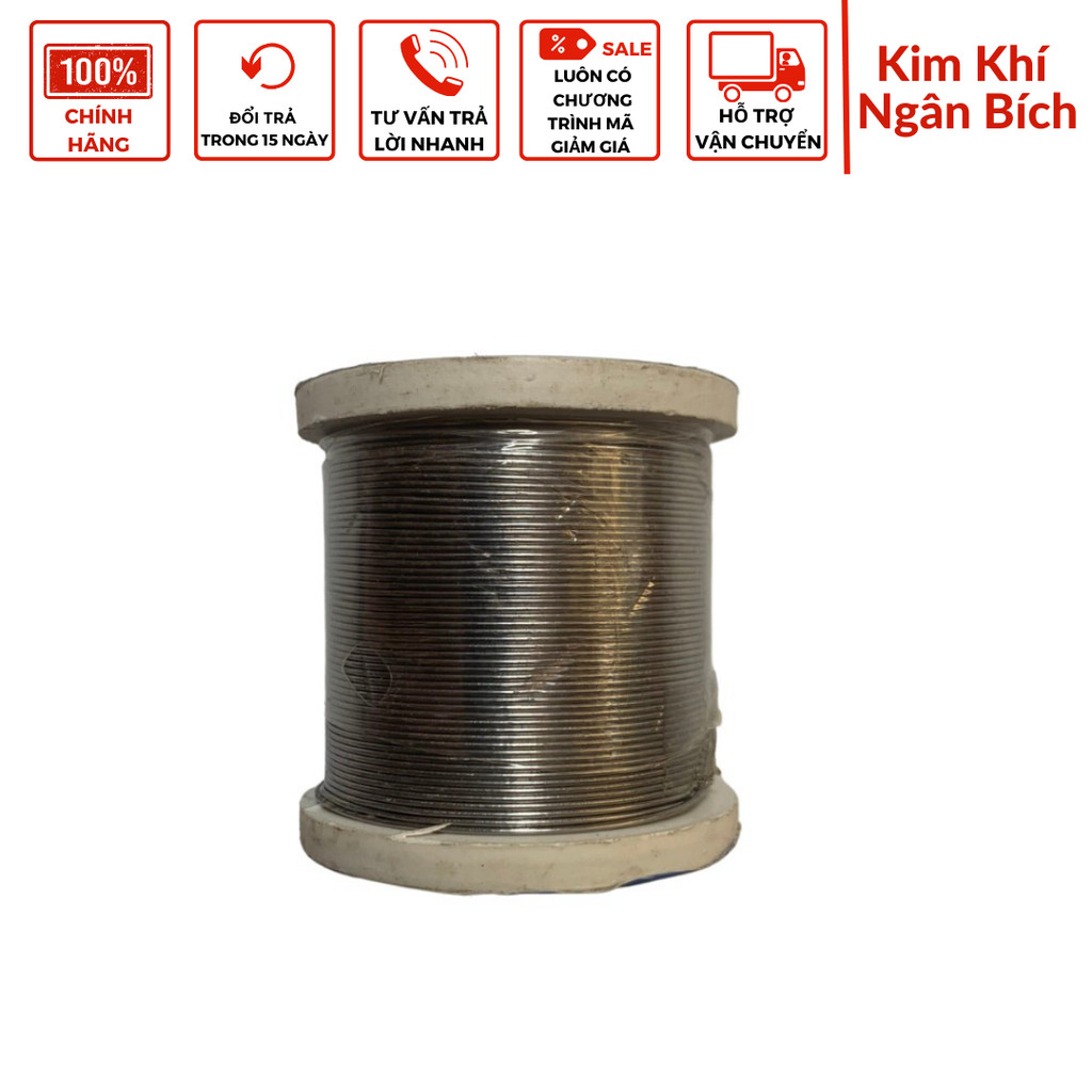 (Hàng chuẩn) Thiếc Hàn SOLDER-Ok 0.8mm Cuộn  100g