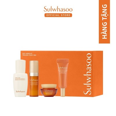 [Đổi điểm thành viên] [HB Gift] Bộ 4 Sản Phẩm Ngừa Lão Hóa Từ Nhân Sâm - SWS Anti-aging Kit