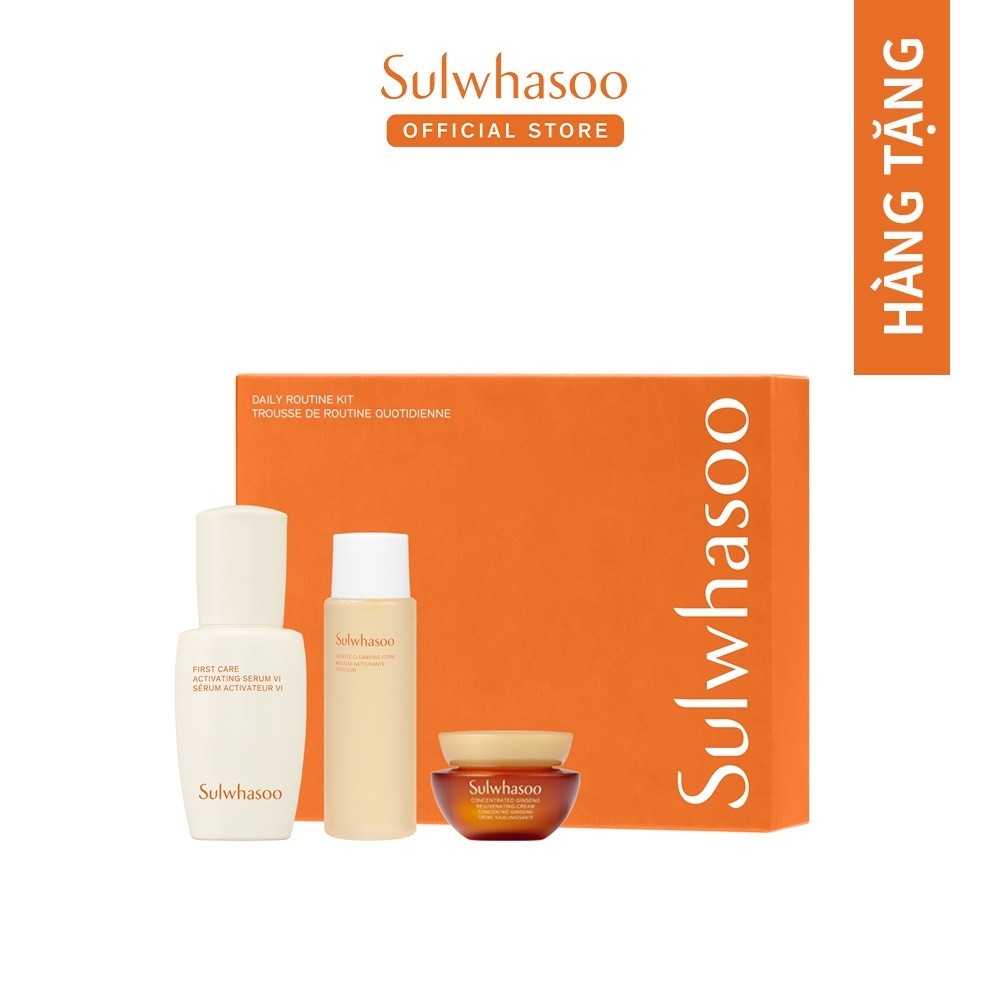 [HB Gift] Bộ 3 Sản Phẩm Dưỡng Da Hằng Ngày - SWS Daily Routine Kit