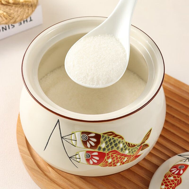 Hũ Đựng Dầu Lợn Hũ Đựng Dầu Thịt Cỡ Lớn Bằng Gốm Sứ Chịu Nhiệt Cao Gia Dụng Hũ Đựng Dầu Hạt Tiêu Hũ 