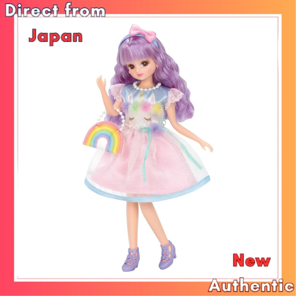 TAKARA TOMY "Búp bê Licca-chan LD-15 Yumekawa Unicorn" Đồ chơi hóa trang Búp bê giả vờ từ 3 tuổi trở lên Đạt tiêu chuẩn an toàn đồ chơi Chứng nhận ST Mark Dòng Licca TAKARA TOMY Sản phẩm hoàn toàn mới, chính hãng được bán tại Nhật Bản hợp pháp