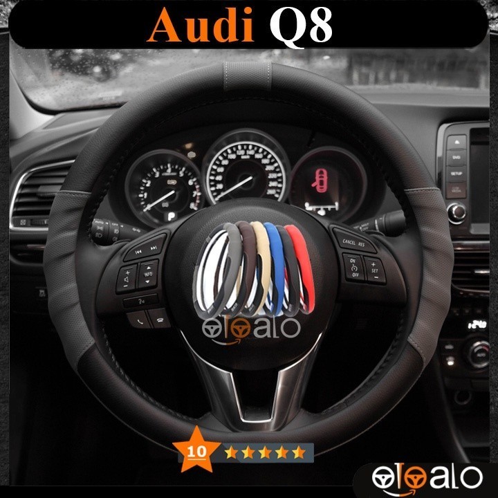 Bọc vô lăng Sparco xe Audi Q8 cao cấp - OTOALO