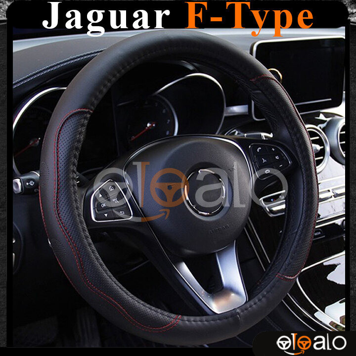 Bọc vô lăng volang xe Jaguar F-Type cao cấp - OTOALO