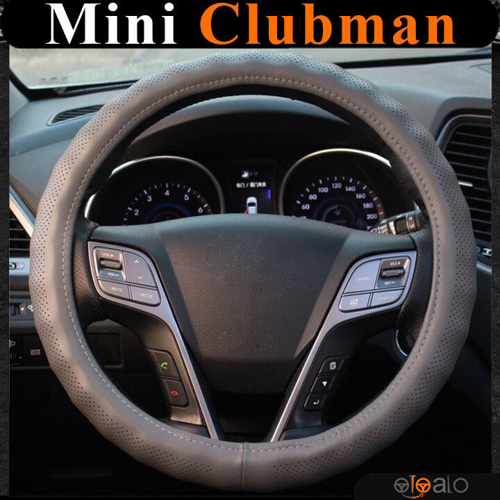 Bọc vô lăng volang da PU xoắn Mini Clubman cao cấp - OTOALO