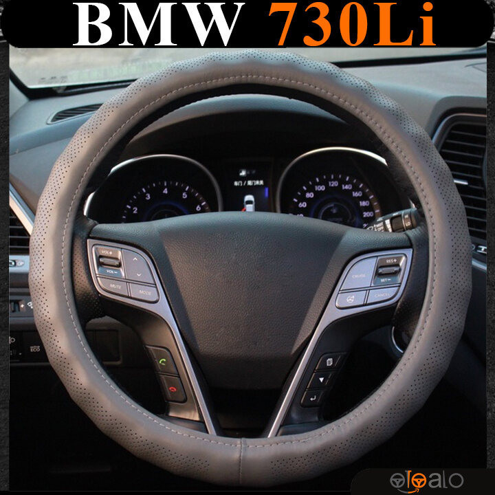 Bọc vô lăng volang da PU xoắn BMW 730Li cao cấp - OTOALO